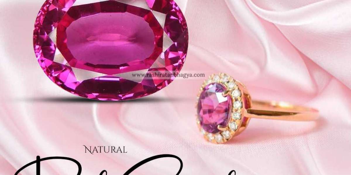 Buy Pink Sapphire Stone At Best  Price Rashi Ratan Bhagya In India