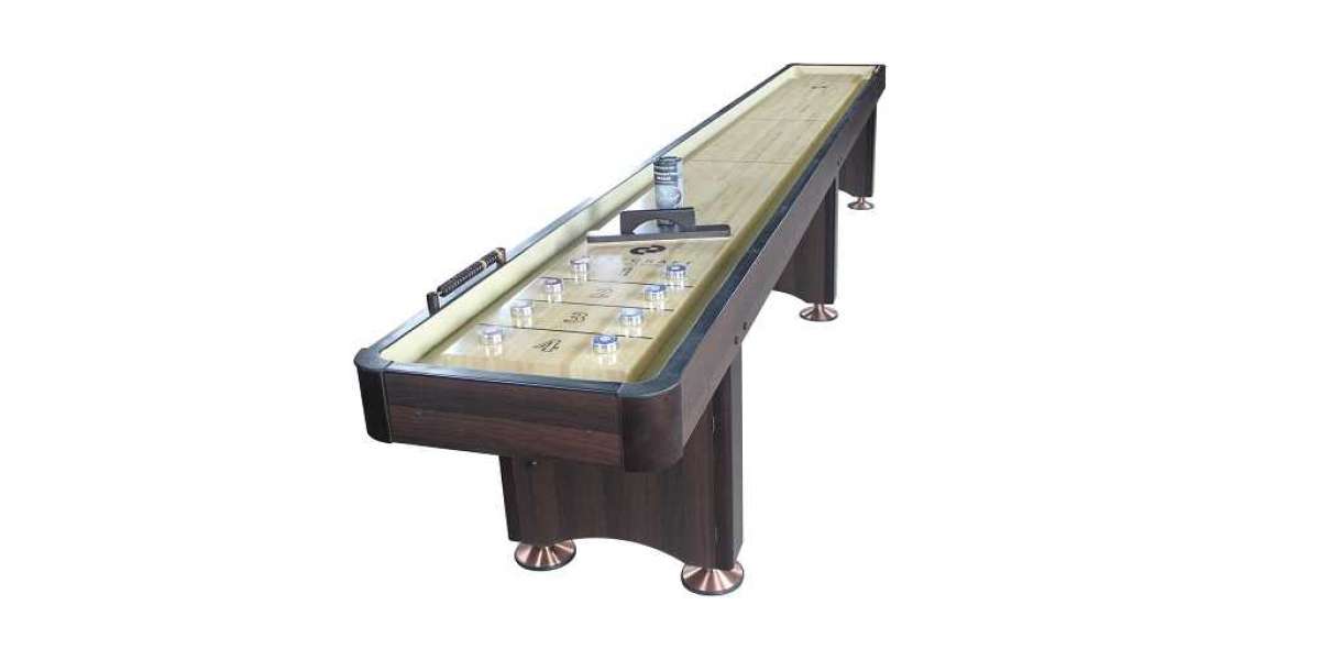 Shake Up Your Game Room With a 12 Foot Shuffleboard Table