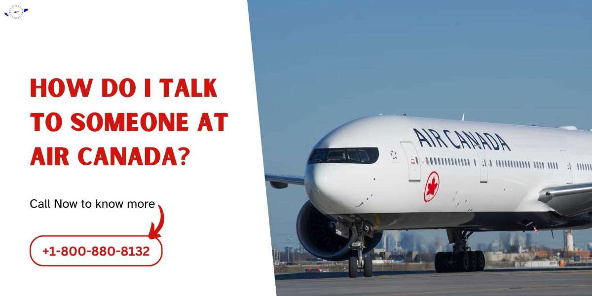 How do I talk to someone at Air Canada?