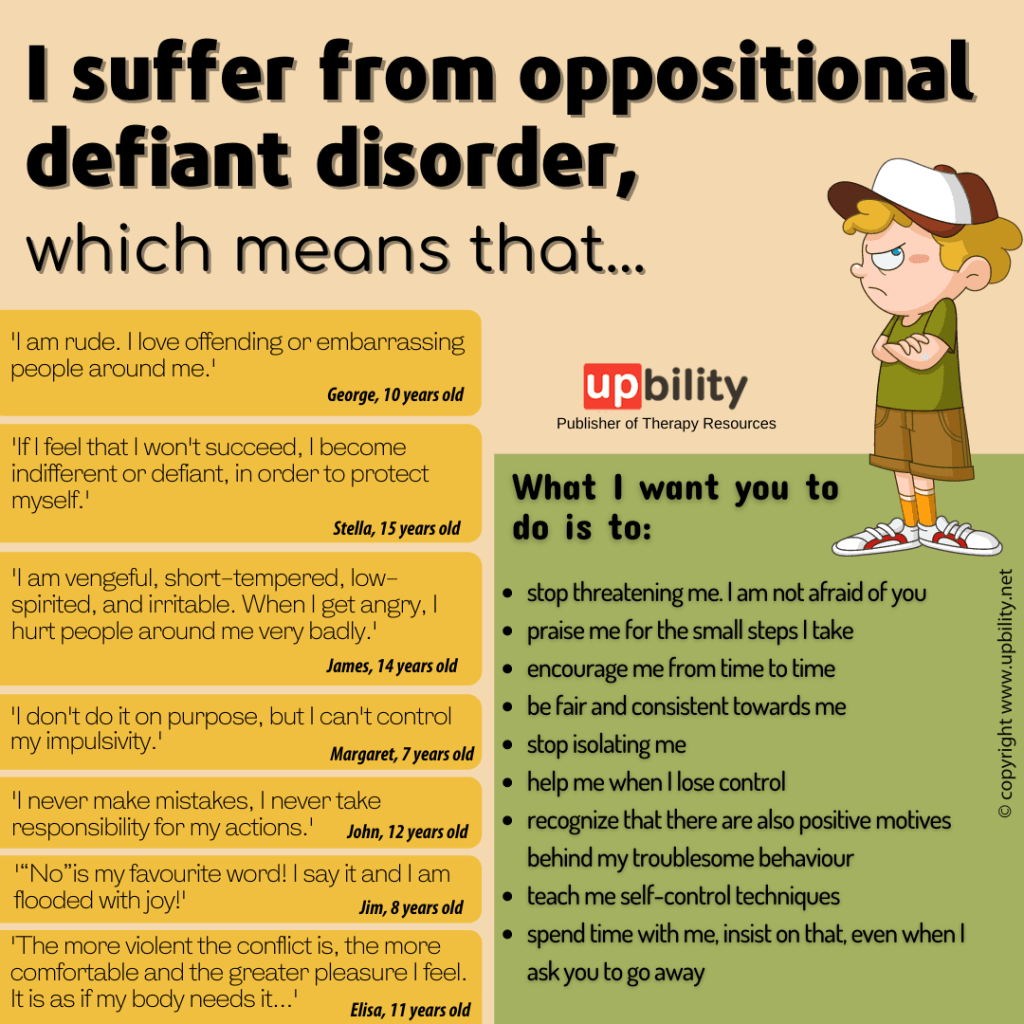 Information on ODD (Oppositional Defiant Disorder) in Children