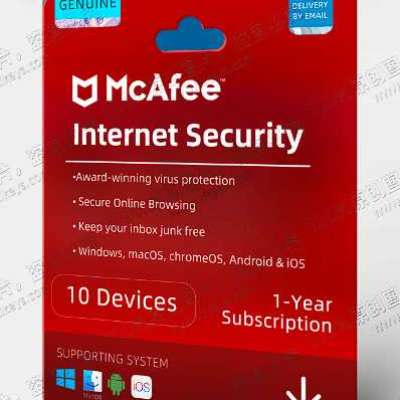 24/7 Online McAfee Internet Security 2024 10 Devices 1 Year Bind Key Security Software Official Webs Profile Picture